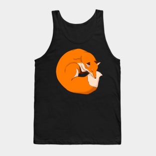 Fox Animal Dreaming Tank Top